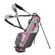 Heaven Six G Stand Bag Grey/Pink