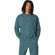 Men's Fleece Crew Neck Misty Pine