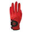 Gant de golf Zero Friction Cabretta Elite homme rouge main gauche (pour droitiers)