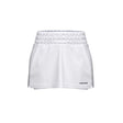 Jupe-short blanche pour femme