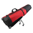 Glider Meridian Reisetasche mit Rollen Schwarz/Steel/Rot