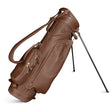 Leder Standbag Braun/Khaki
