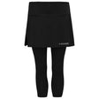 LTC Winterthur Collant 3/4 Gonna Donna Nera senza stampa