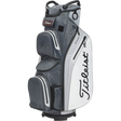 14 Stadry Cart Bag Charcoal/Grey/White