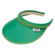 Solid Clip Visor Grün