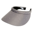 Bling Slide-On Visor Grau