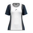 Club 25 Tech T-shirt Femme Marine/Blanc
