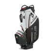 Aqua Tour 4 Cart Bag White/Black/Merlot