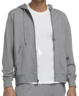 Team Zip Hoodie Unisex Grey