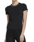 Seamless T-Shirt Women Black