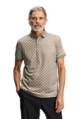 Tour Tech Print Polo Herren