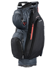 C100 Water-Resistant Cart Bag Steel/Black/Red