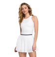 Jupe Plissée Team Femme Blanc