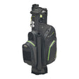Sac chariot imperméable Skip Q9 anthracite/citron vert