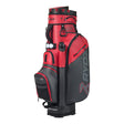 Lucky Nine Water-Resistant Cart Bag Black/Red