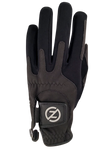 Zero Friction Compression-Fit Golf Glove Men's Black Right (for left-handed golfers)