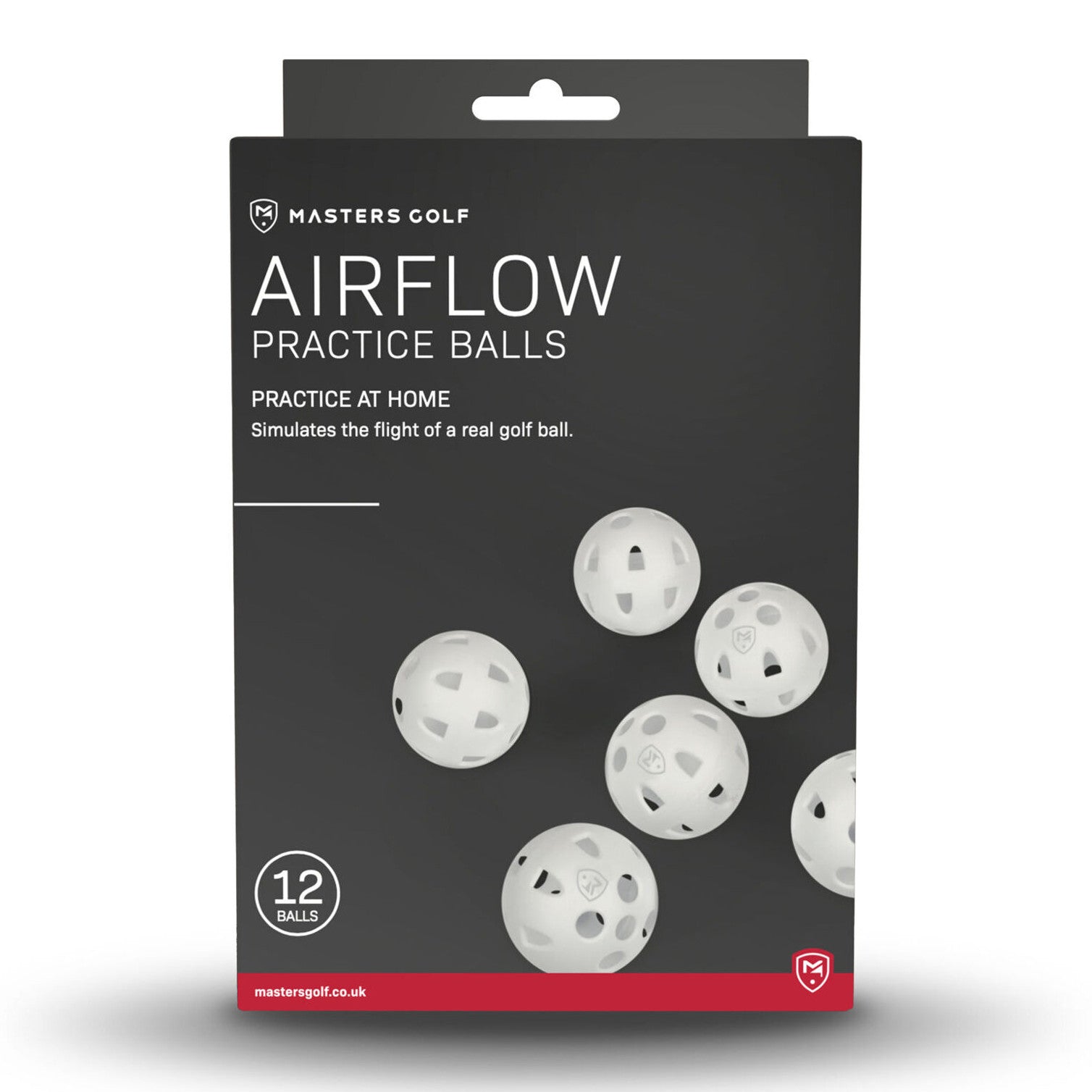 Palline da allenamento Airflow XP, confezione da 12, bianche