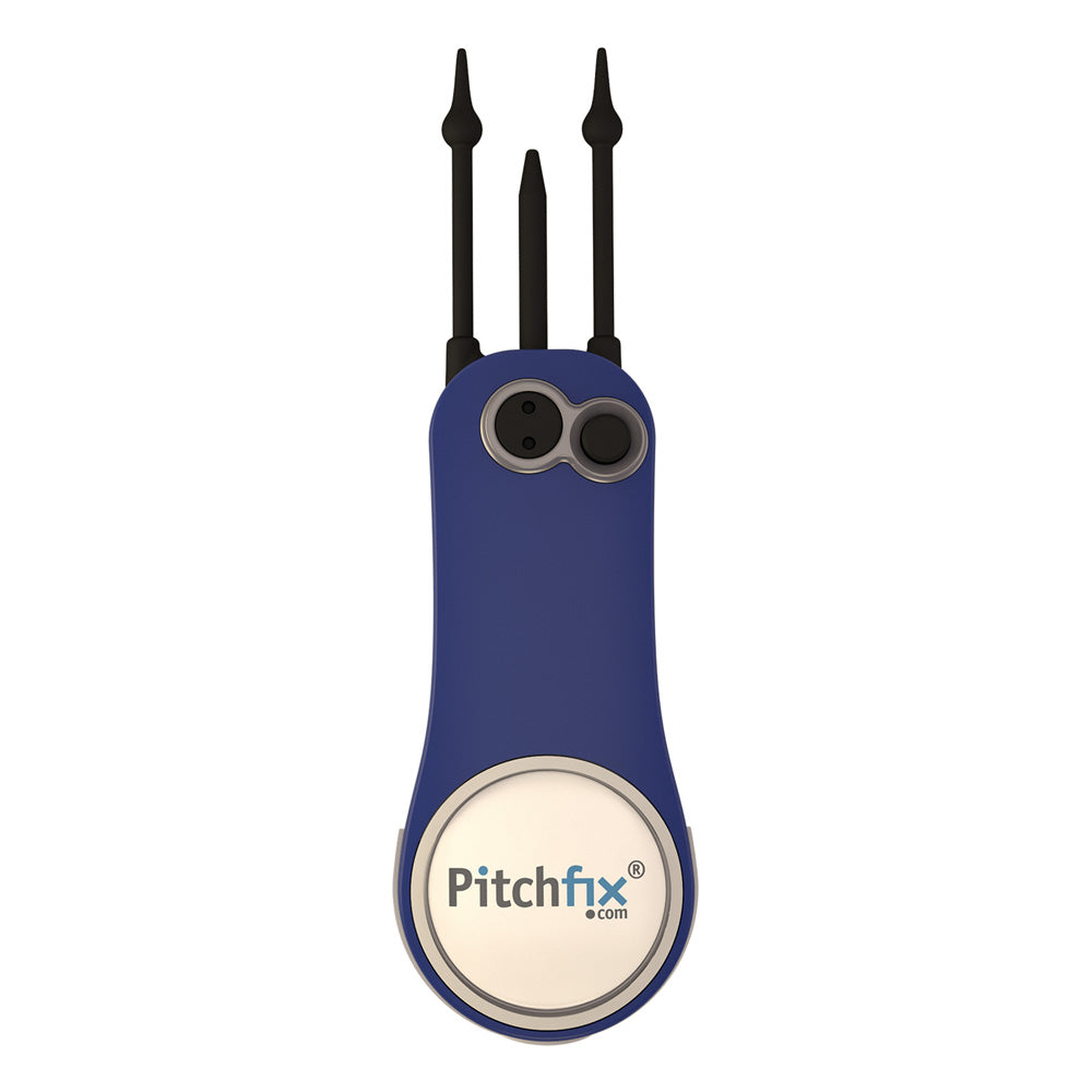 Pitchfix Fusion 2.5 Pitchgabel Blau-Silber
