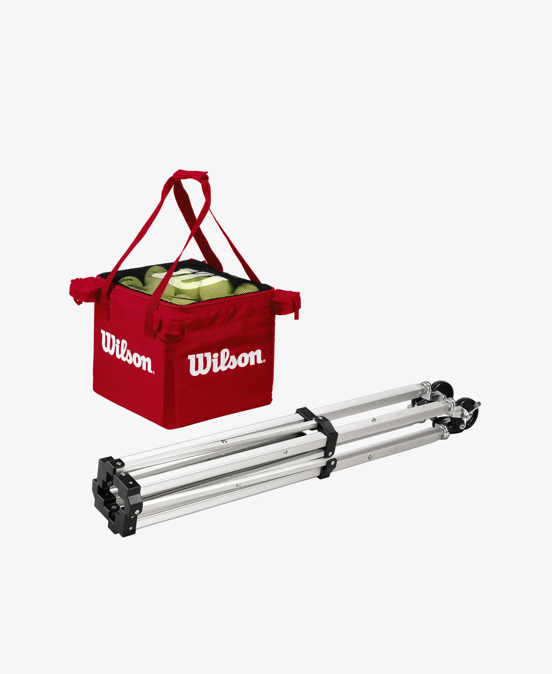 Tennis Teaching Cart und Bag