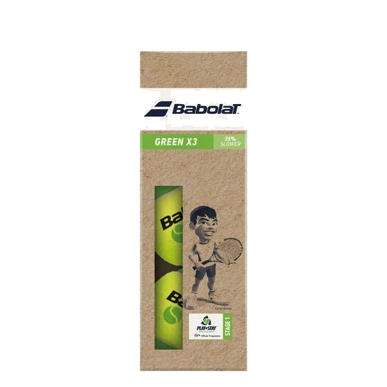 Green Stage 1 Tennis Balls 3-Pack