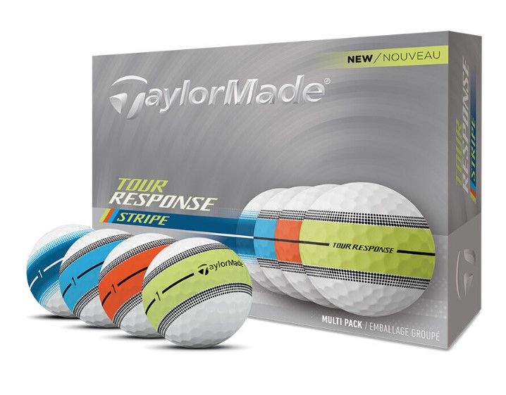 Palline da golf Tour Response Stripe Neon Multipack (2025)