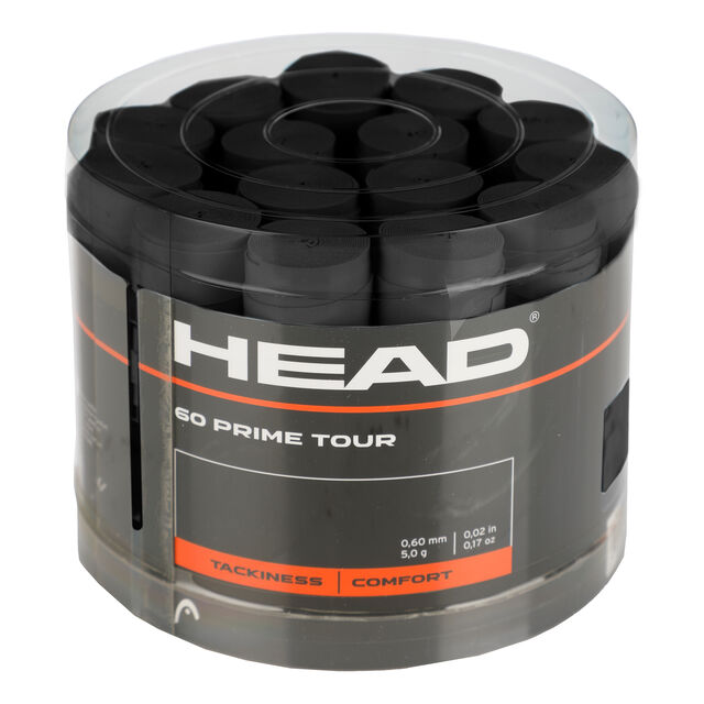 Prime Tour Overgrip 60er Pack Schwarz
