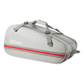 Sac de raquette Team 6 pièces gris clair