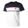 T-shirt Steve white / dark blue men