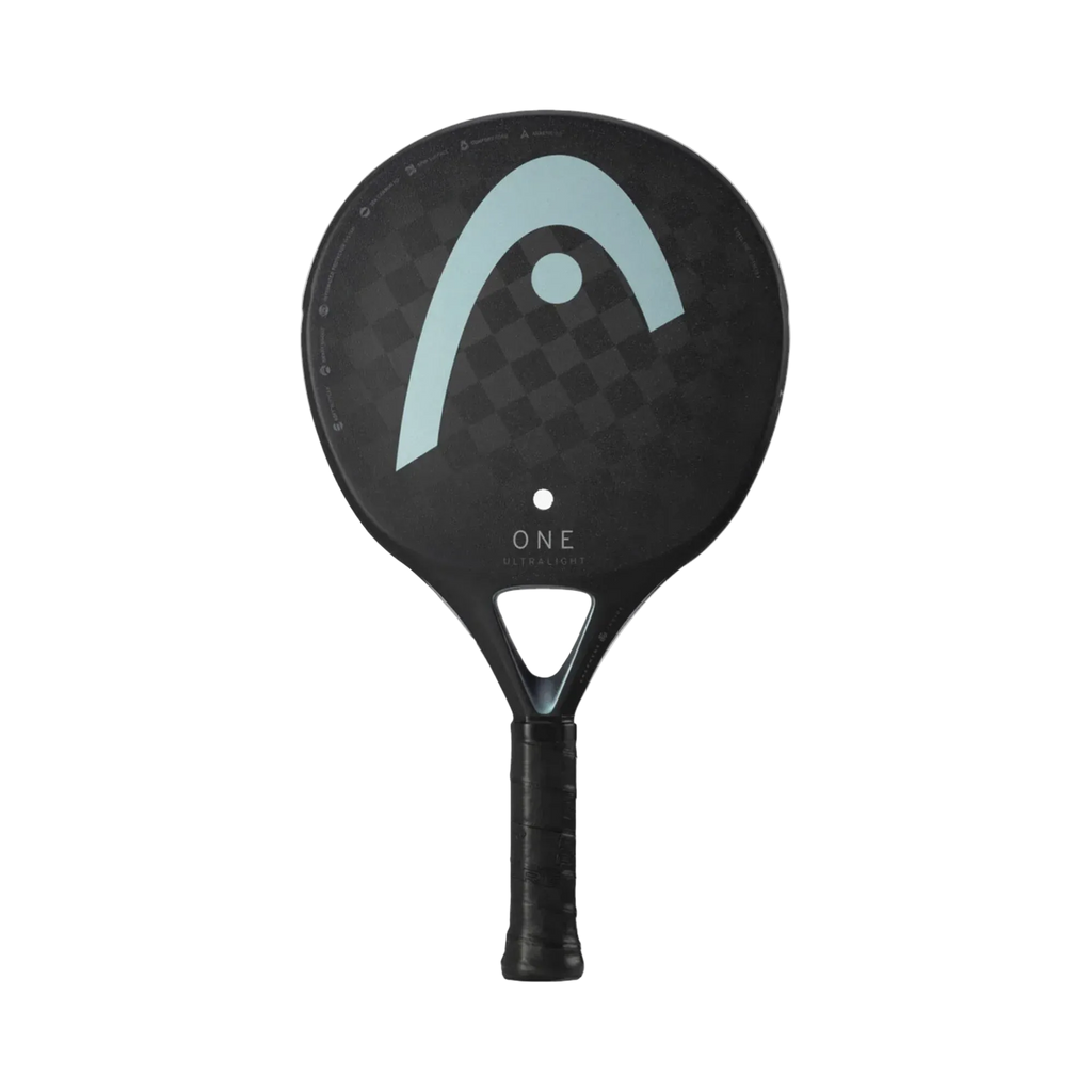 Une Raquette de padel ultralégère noire