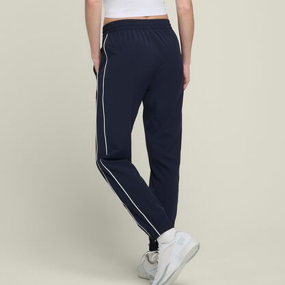Pantaloni da riscaldamento Team da donna blu scuro