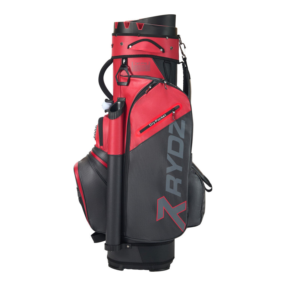 Lucky Nine Cartbag Schwarz/Rot
