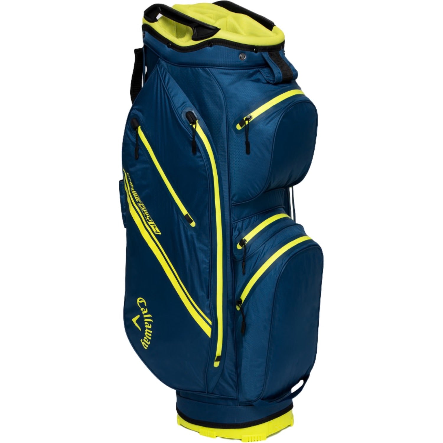 Chase Dry 14 Cart Bag Blue/Yellow