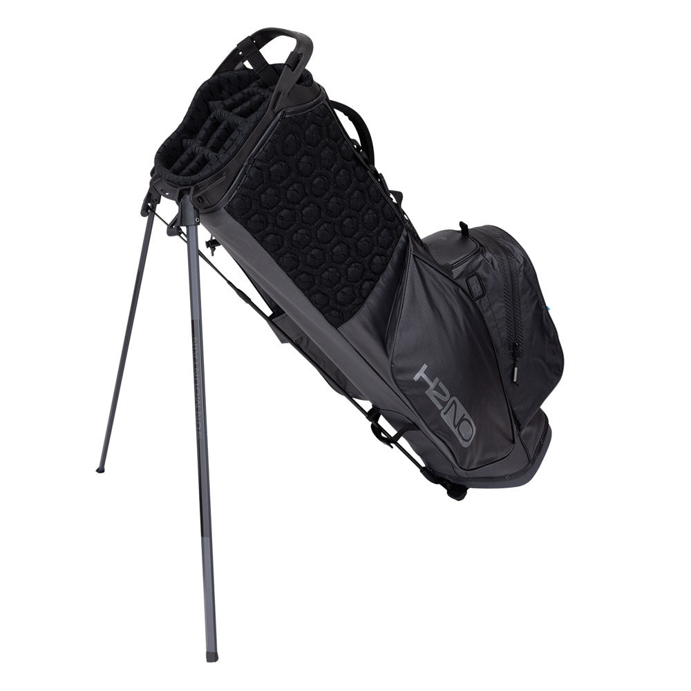 H2NO Lite 14 Way Waterproof Stand Bag Steel/Black