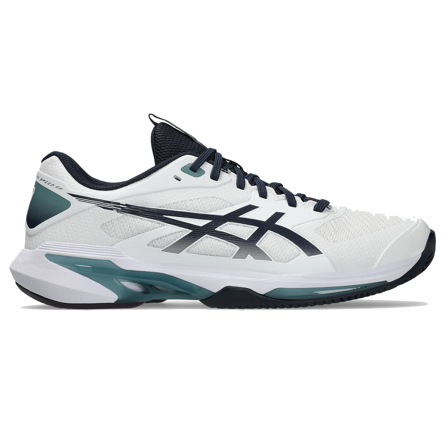 Chaussure de tennis Solution Speed ​​FF 4 pour homme, idéale pour les courts en terre battue.