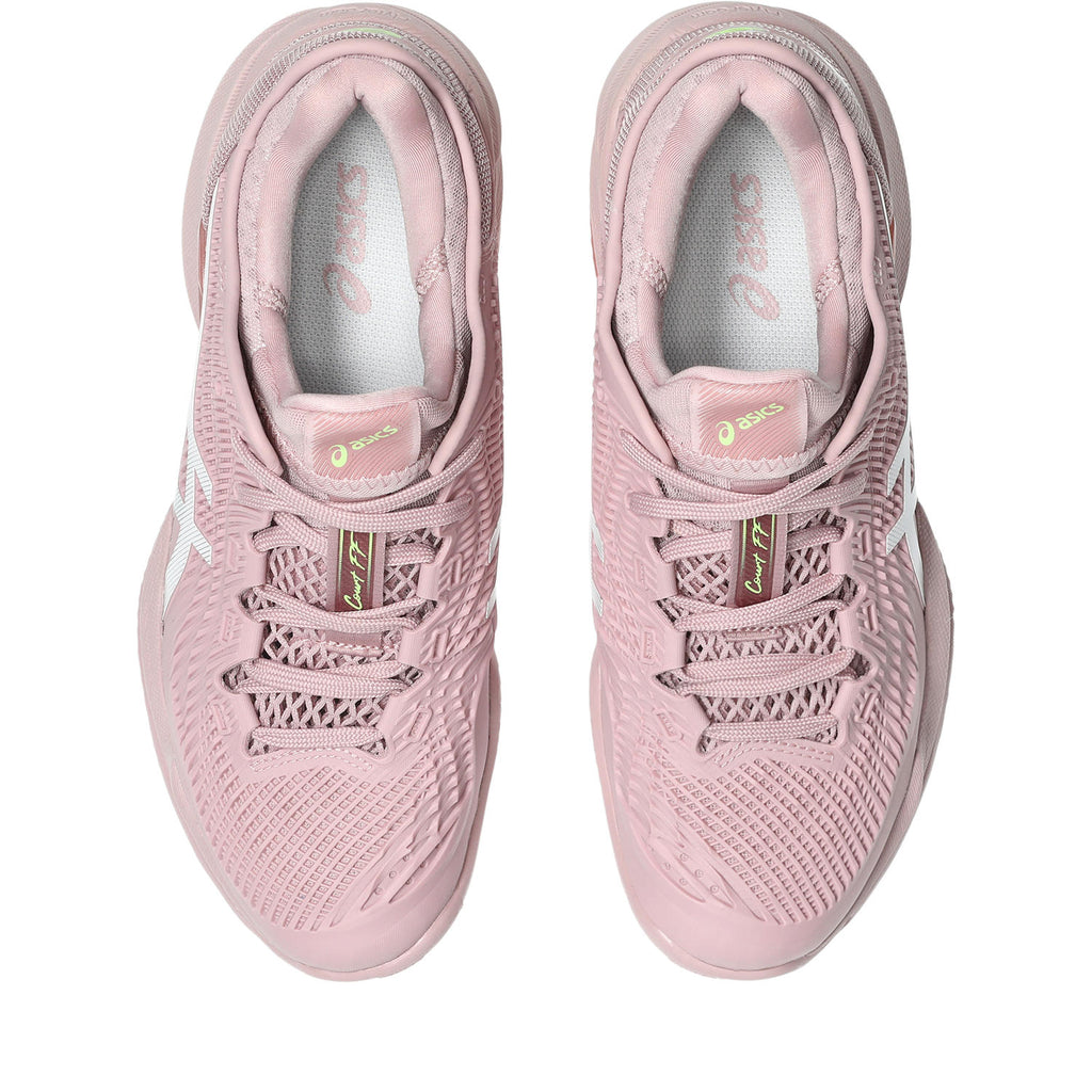 Chaussures de tennis Court FF 3 pour femmes, idéales pour les courts en terre battue.