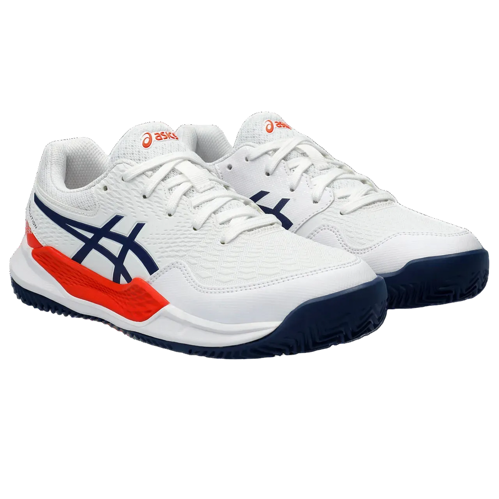 Gel-Resolution 9 GS clay court tennis shoe for children