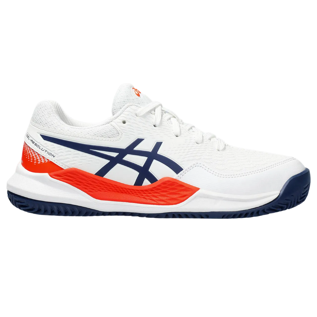 Gel-Resolution 9 GS clay court tennis shoe for children