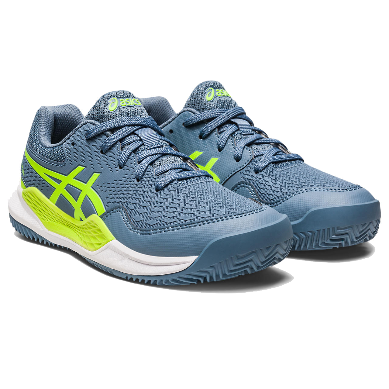Gel-Resolution 9 GS Sandplatz Tennisschuh Kinder