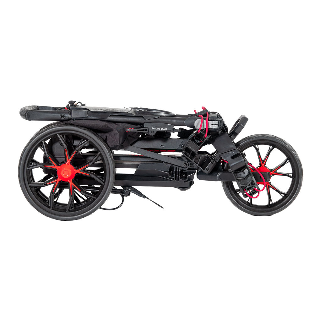 Nitron Slim Fold Trolley Schwarz/Rot
