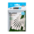 Lignum Tees 72mm 12er Pack Weiss