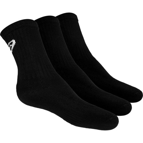 Crew Socken 3er Pack Schwarz