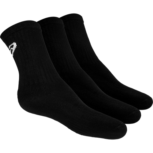 Crew Socks 3 Pack Black