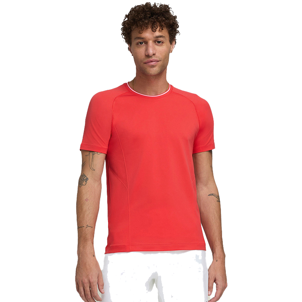 Team Seamless Crew Homme Rouge