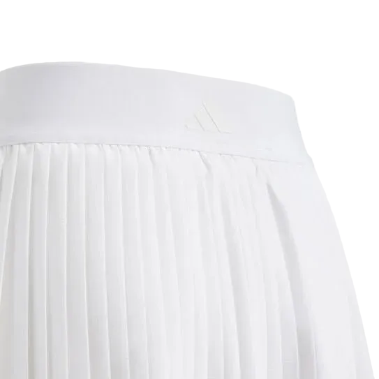 Girls' Club Pleated Skirt White
