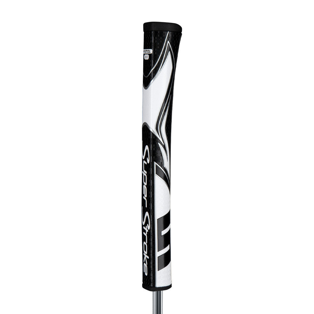 Grip de putter Zenergy Pistol 2.0 64g noir-blanc