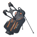 Clipsb 14 Way Waterproof Stand Bag Black/Charcoal/Orange