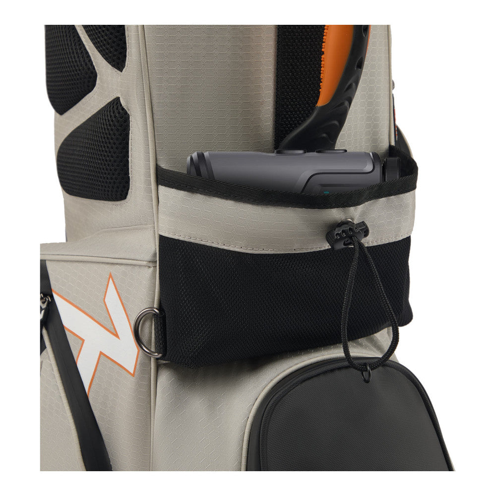 Jetpack 14 Way Water-Resistant Stand Bag Silver/Black/Orange