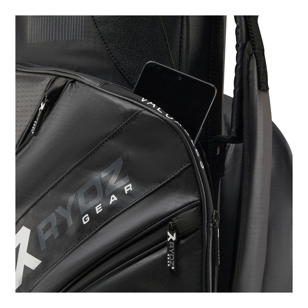 Sac chariot déperlant Big Rick noir/anthracite