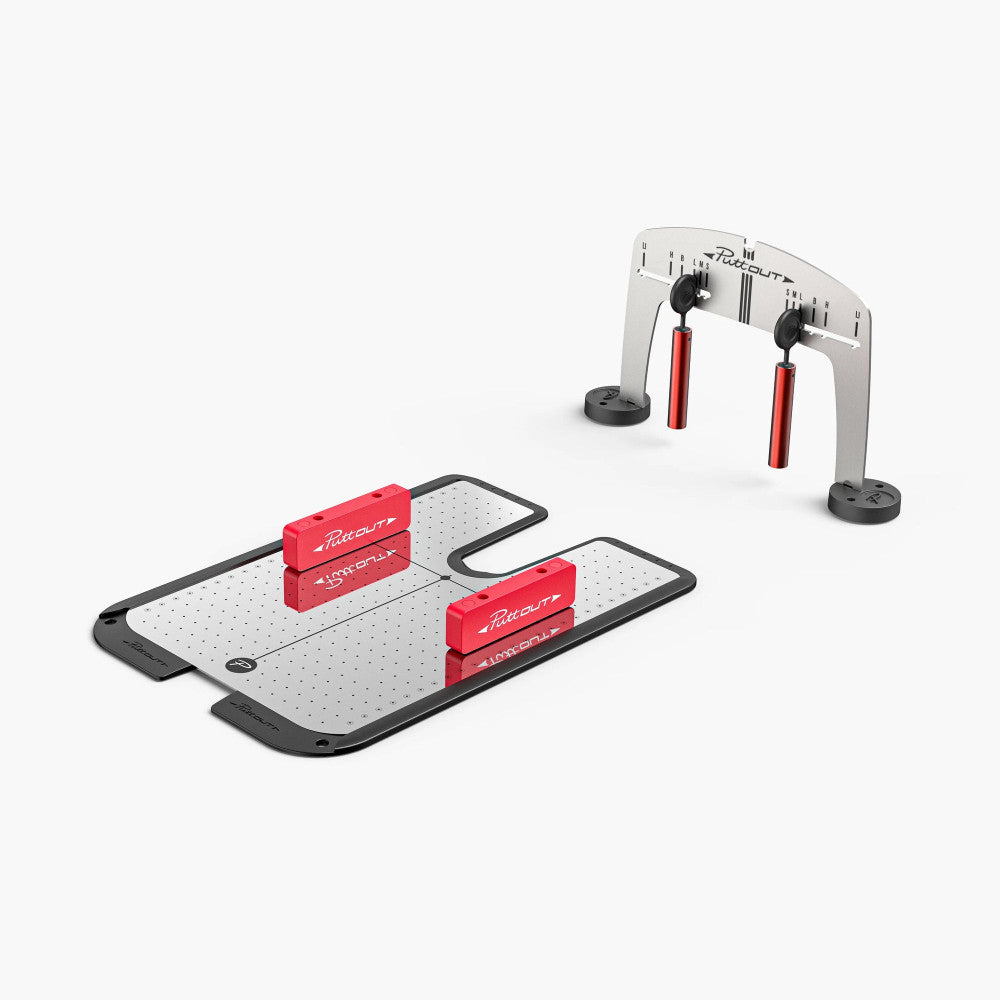 Magnetischer Putting-Spiegel mit verstellbarem Gate