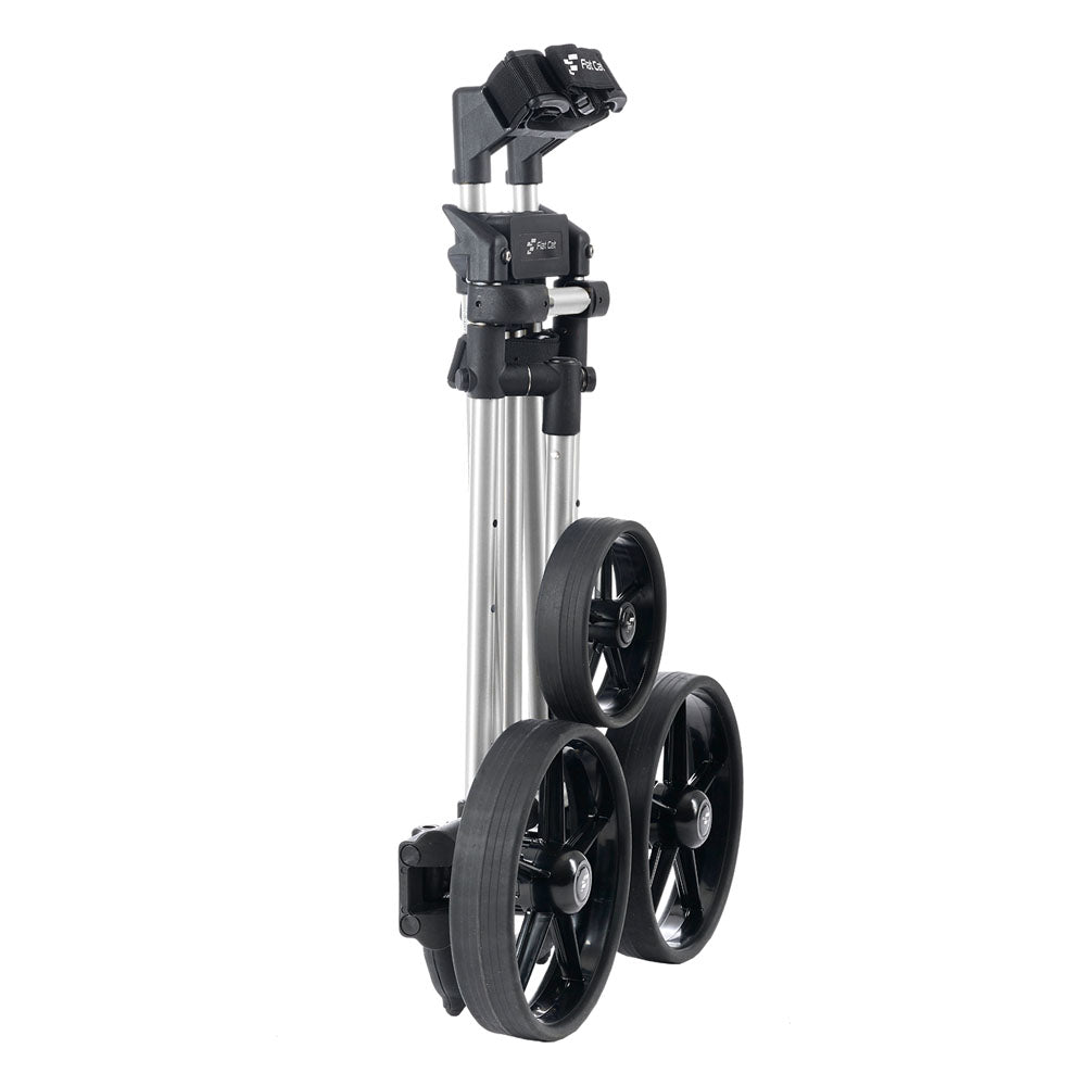 Push Trolley 3-Rad Silber